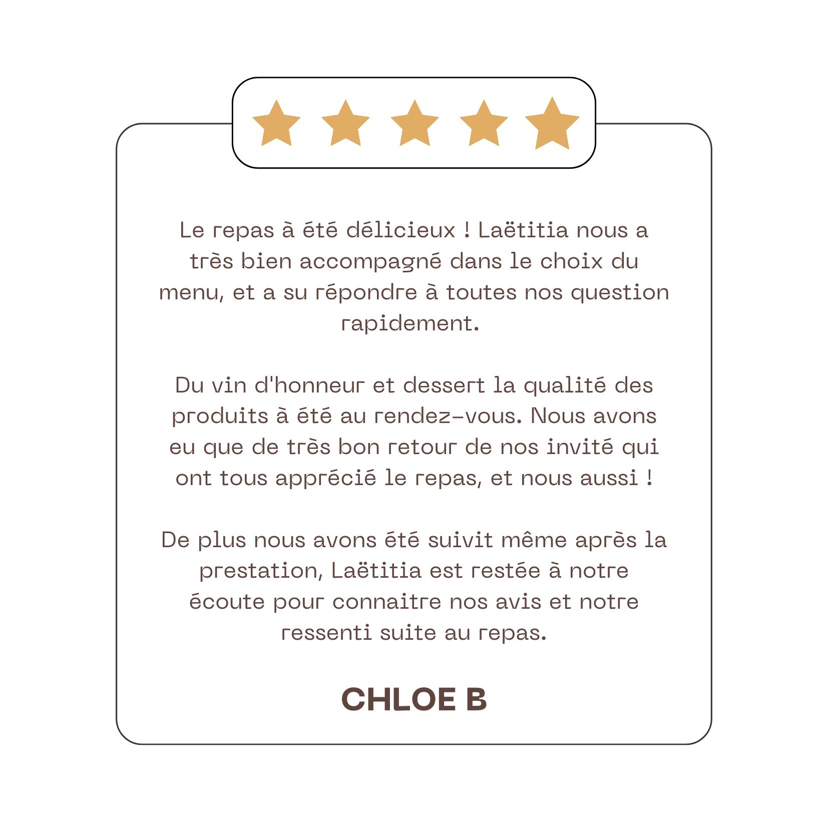 Notre histoire
